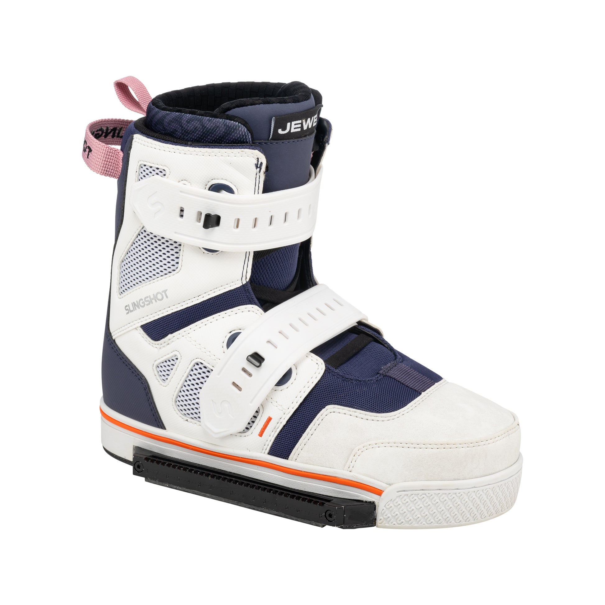 Wakeboard Bindung "Jewel" der Marke Slingshot in weiß und lila