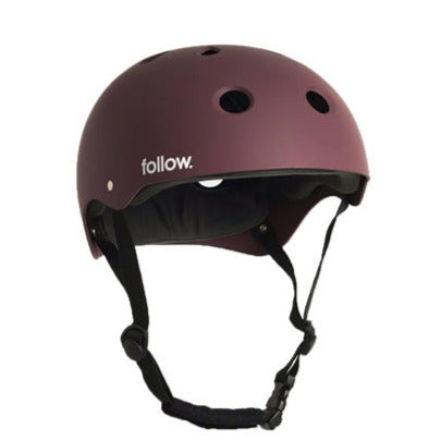 Follow SAFETY FIRST Helm burnt red L