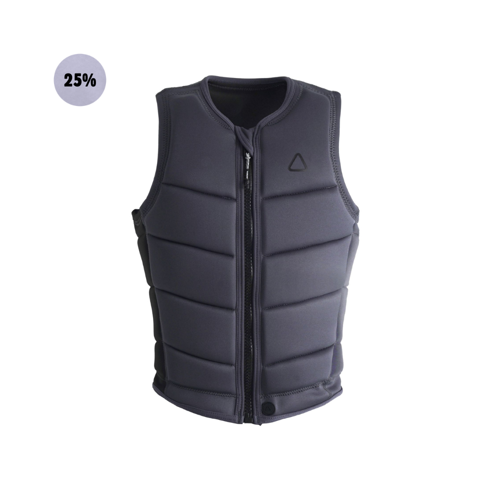 Follow Corp Wakeboard Weste Damen 2025 Grey/Black