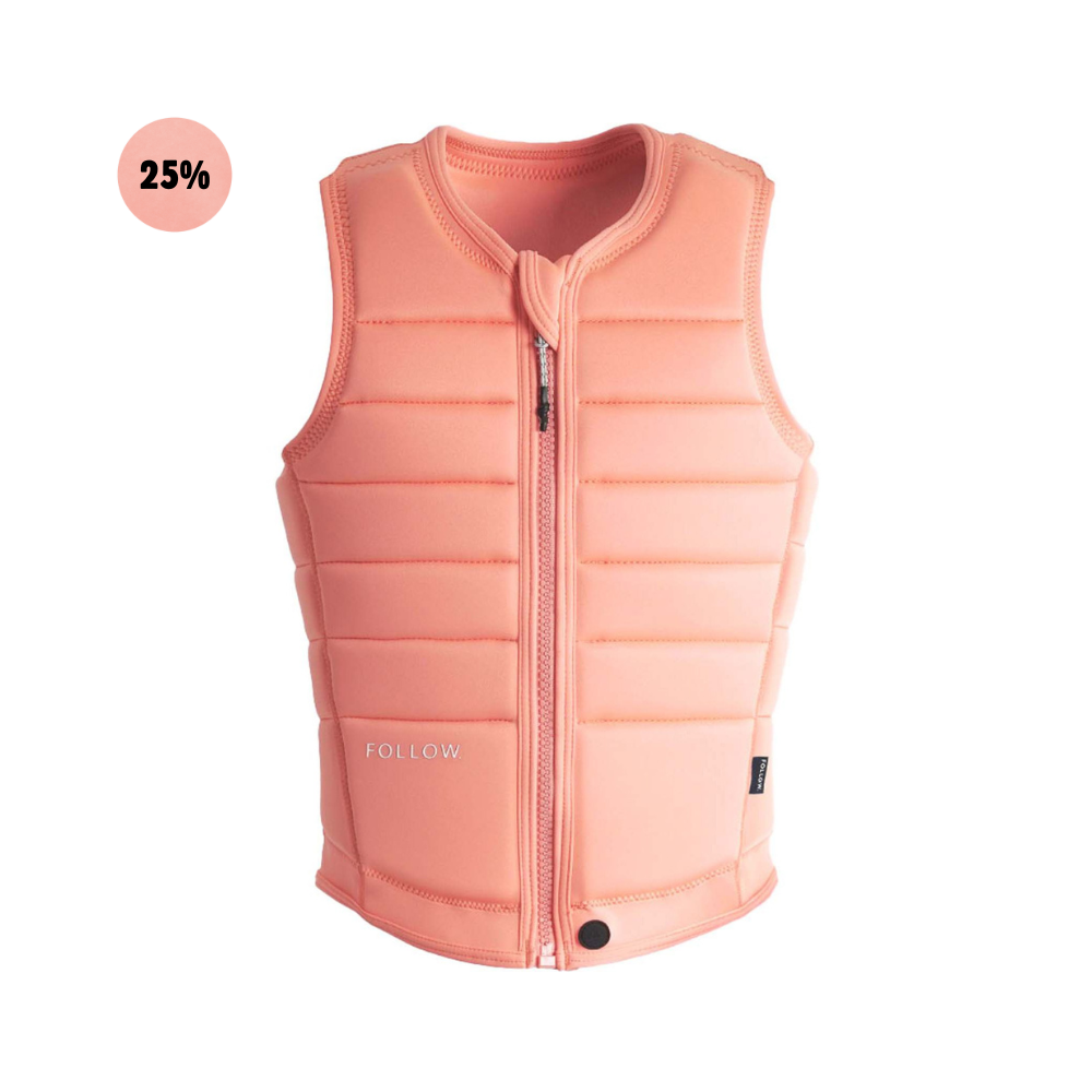 Follow Total Wake Weste Damen 2025 Melon
