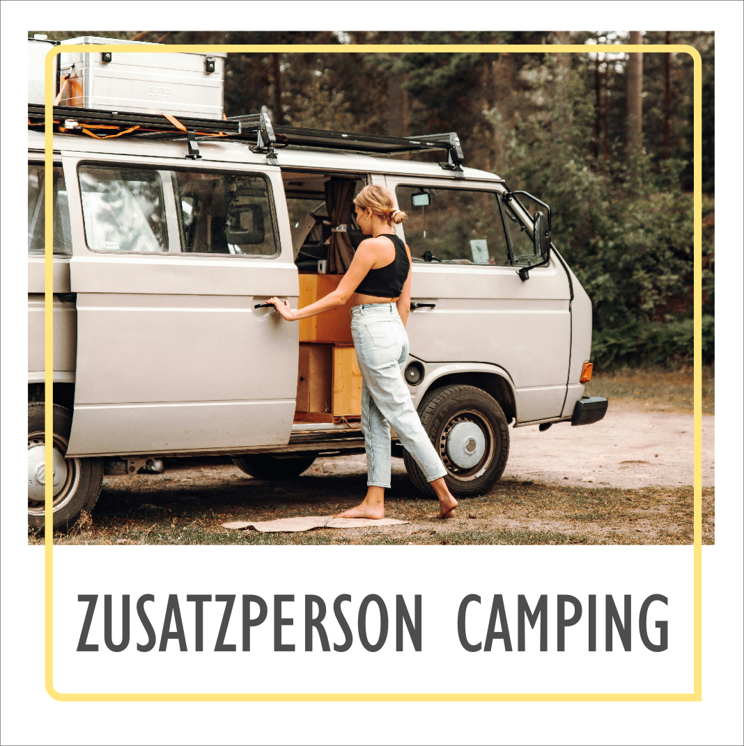 Camping Zusatzperson